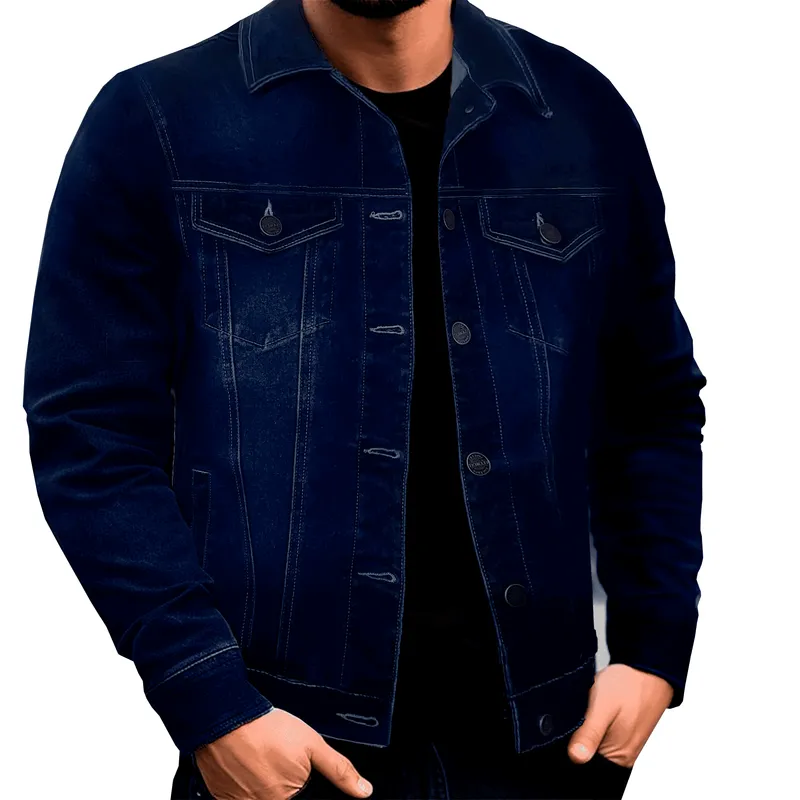 ELEMENT SPECIAL EDITION - CASACA JEAN STRECH GRIS VERSATIL Y MODERNA