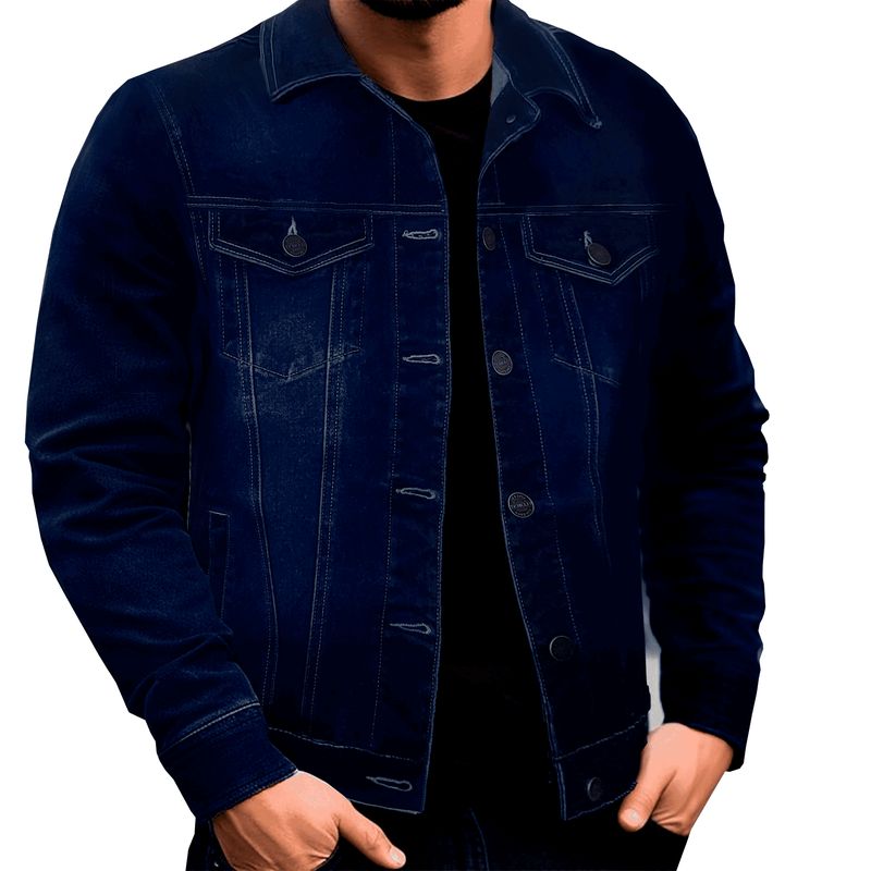 ELEMENT SPECIAL EDITION - CASACA JEAN STRECH GRIS VERSATIL Y MODERNA