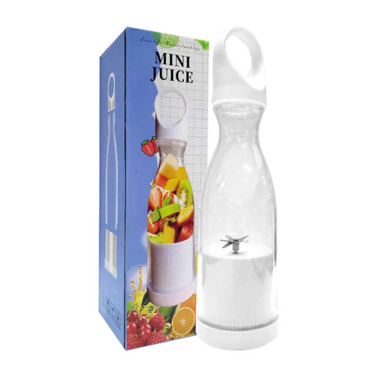 GENERICO - Licuadora portátil mini juice carga usb Color al Azahar