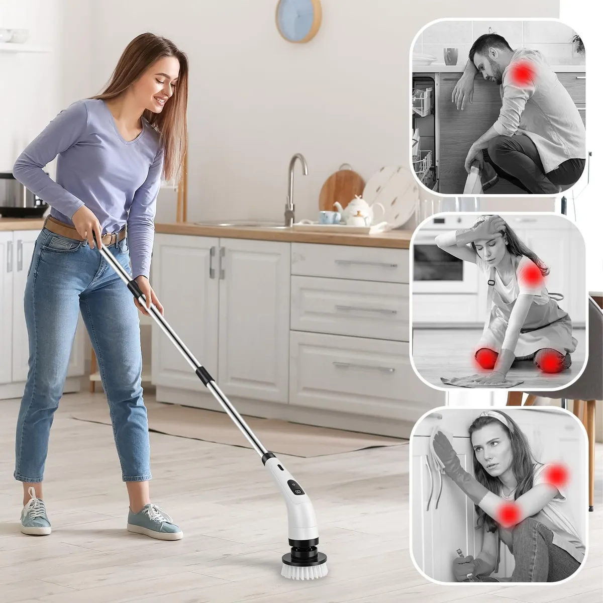 GENERICO - Limpiador Eléctrico De Pisos y Ventanas