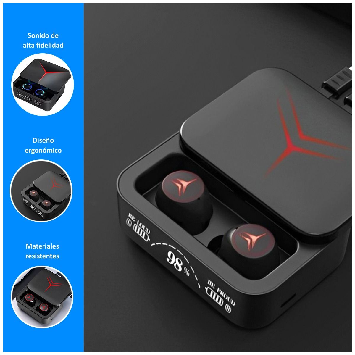 GENERICO - Audífonos Inalámbricos M88 con Bluetooth 5.1