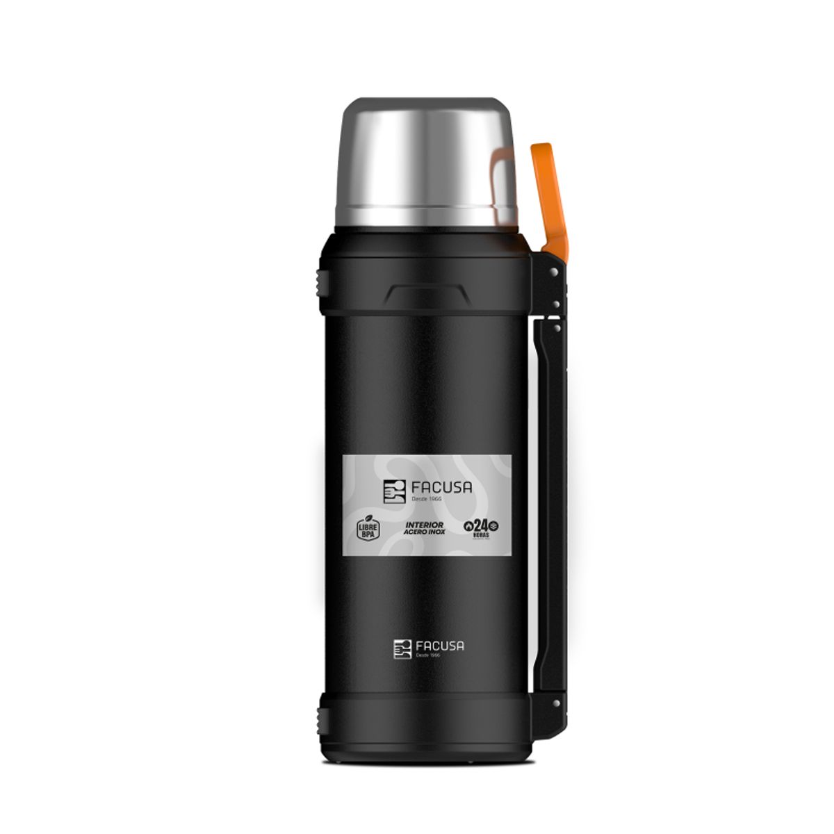 FACUSA - TERMO ROBUSTO 25LT NEGRO