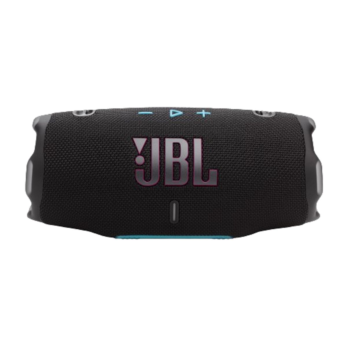 JBL - Parlante Bluetooth JBL Charge 6 Negro - detalles Azul Rosado