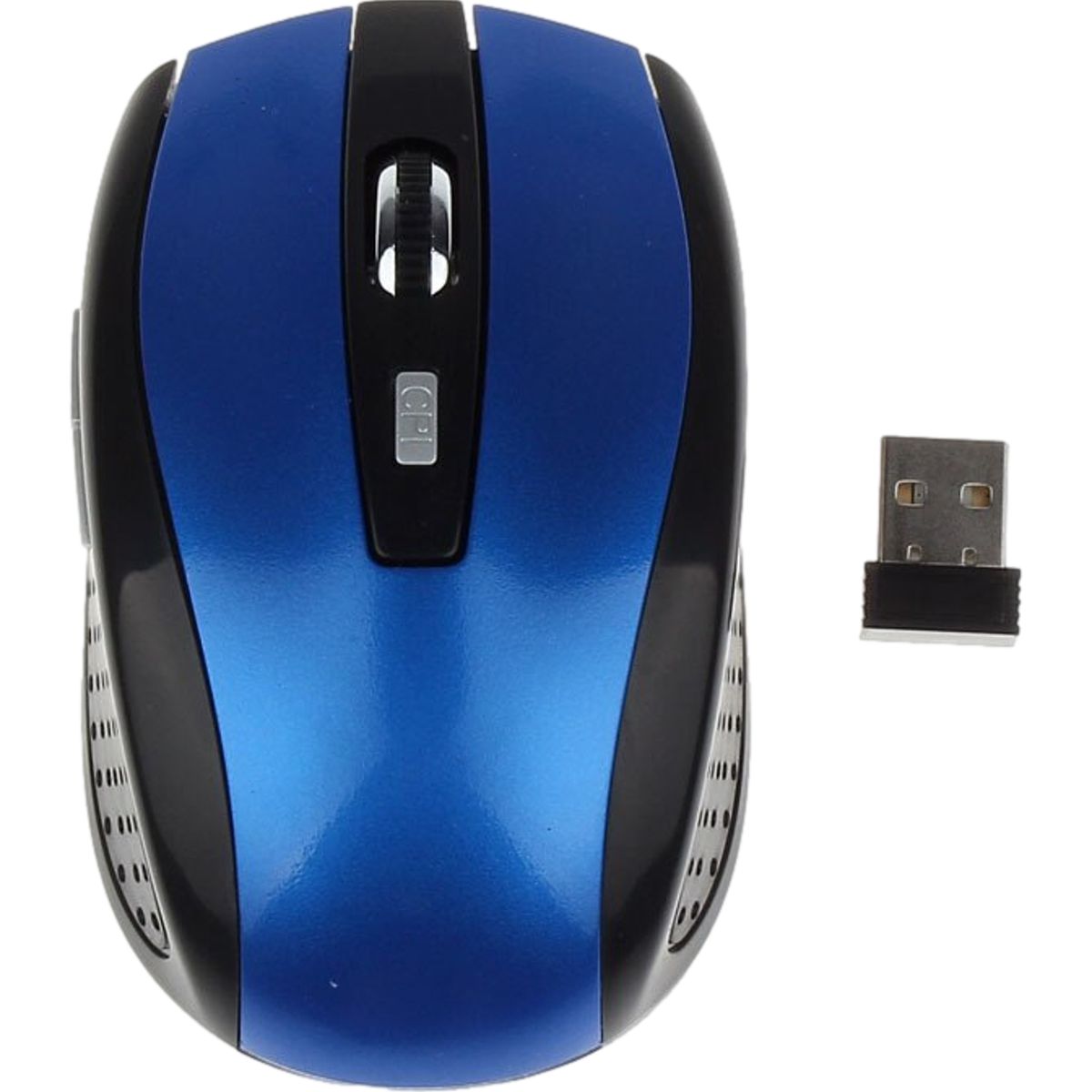 OEM - Mouse Inalámbrico 6D Conectividad 2.4 GHz 6 botones - Azul