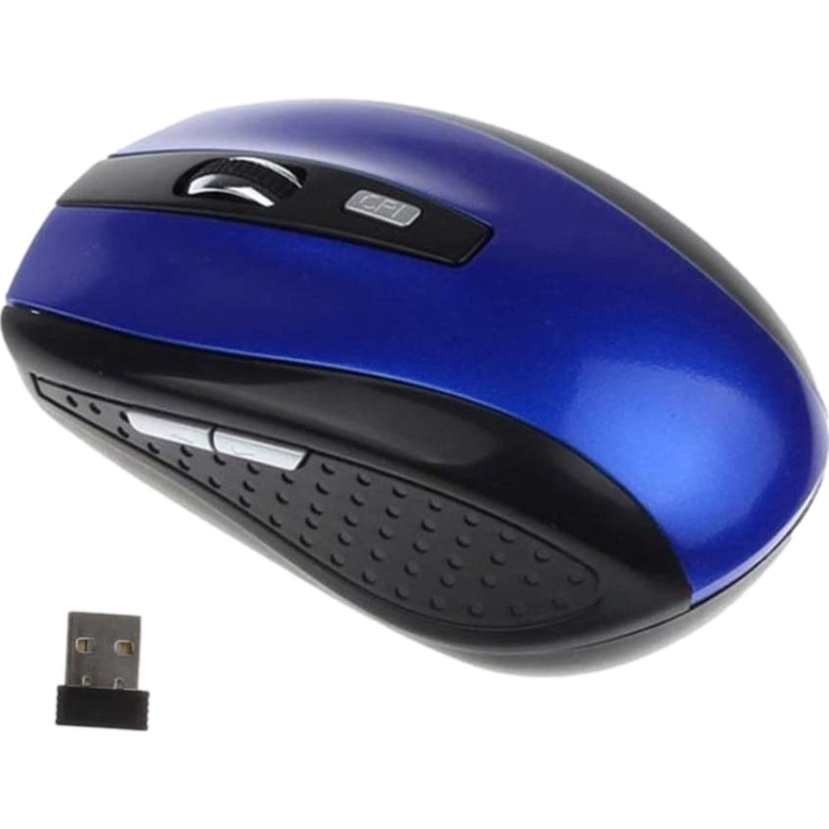 OEM - Mouse Inalámbrico 6D Conectividad 2.4 GHz 6 botones - Azul