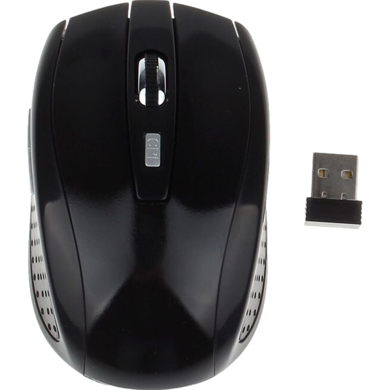 OEM - Mouse Inalámbrico 6D Conectividad 2.4 GHz 6 botones - Negro