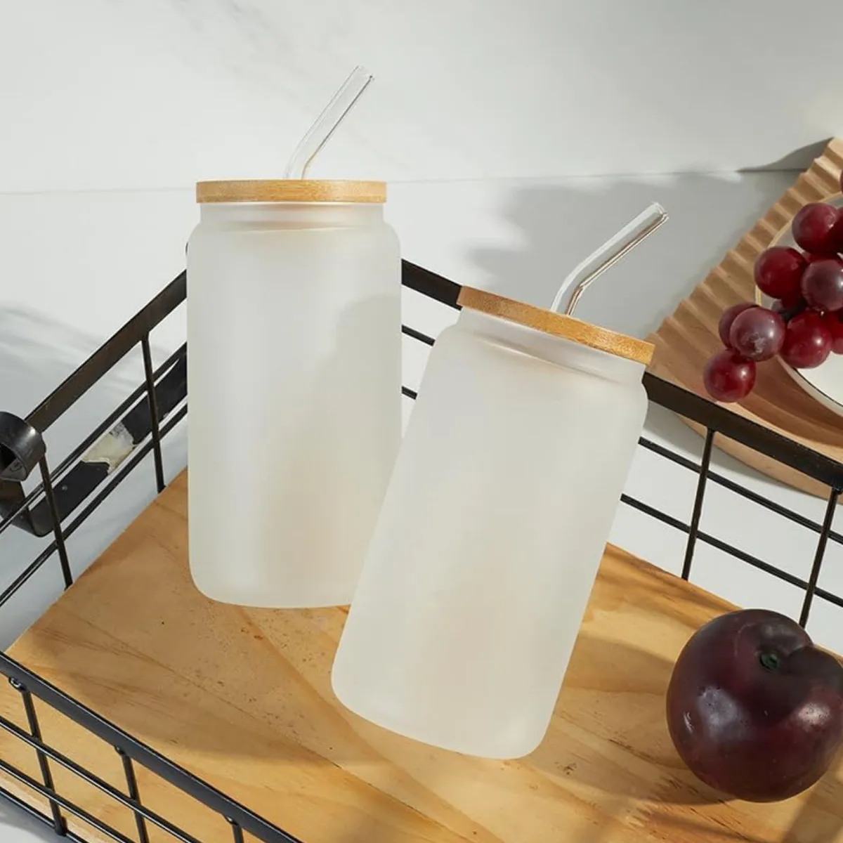 GENERICO - VASOS EMPAVONADOS BLANCO