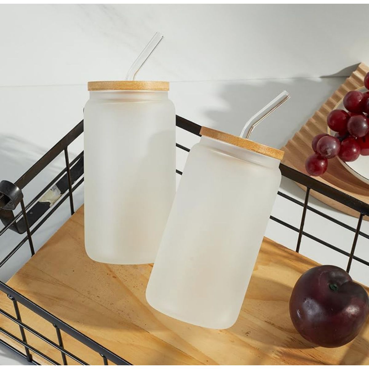 GENERICO - VASOS EMPAVONADOS BLANCO