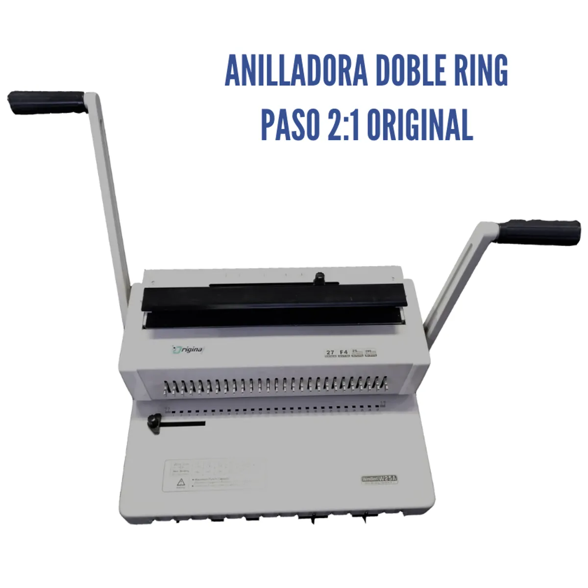 GENERICO - Anilladora  Profesional Paso 2:1
