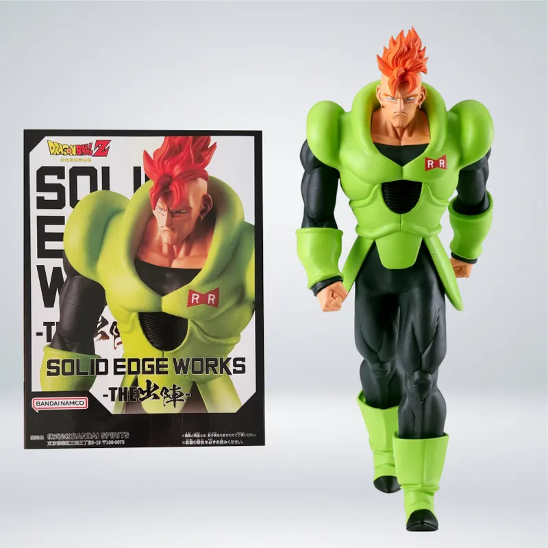 BANPRESTO - FIGURAS BANPRESTO DRAGON BALL Z SOLID EDGE WORK  ANDROIDE 16