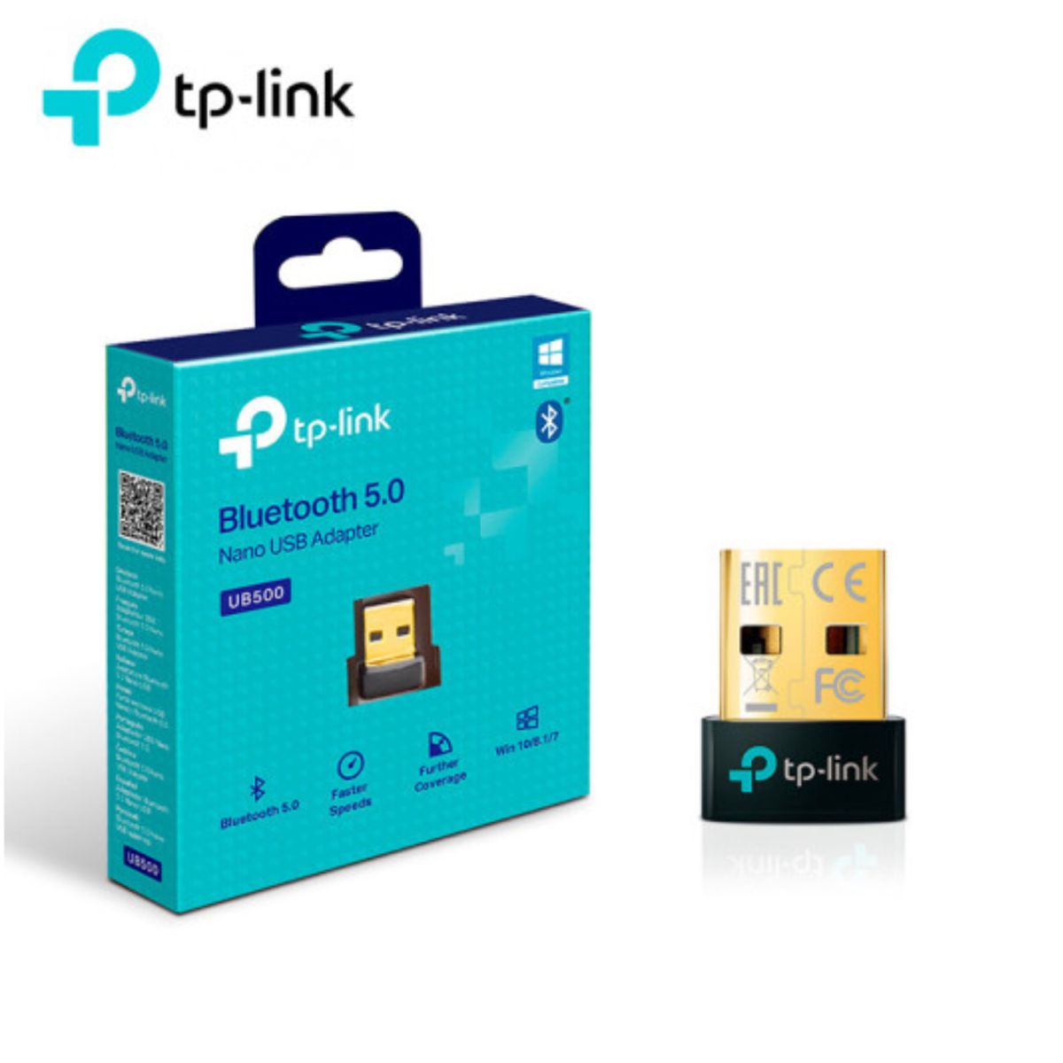 TP LINK - ADAPTADOR USB TP-LINK UB500 NANO BLUETOOTH 5.0