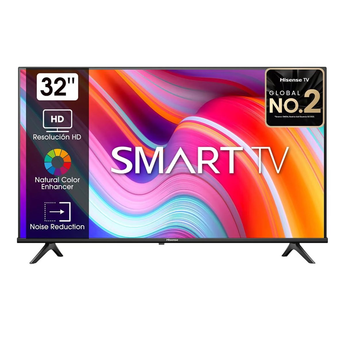 HISENSE - Televisor Hisense 32” LED Smart TV VIDAA HD 32A4K