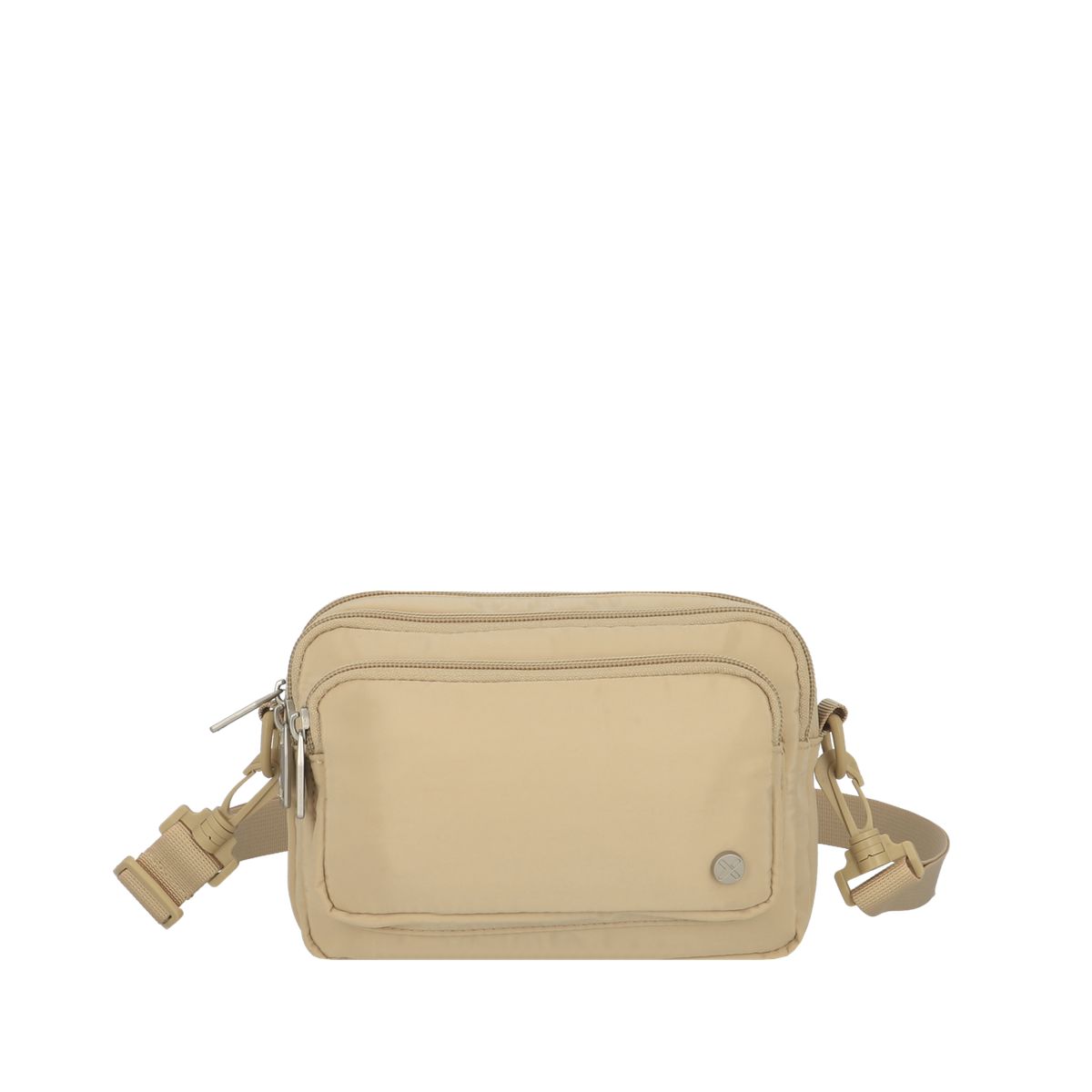 XTREM - Cartera Canguro Weekend 3Xt Beige