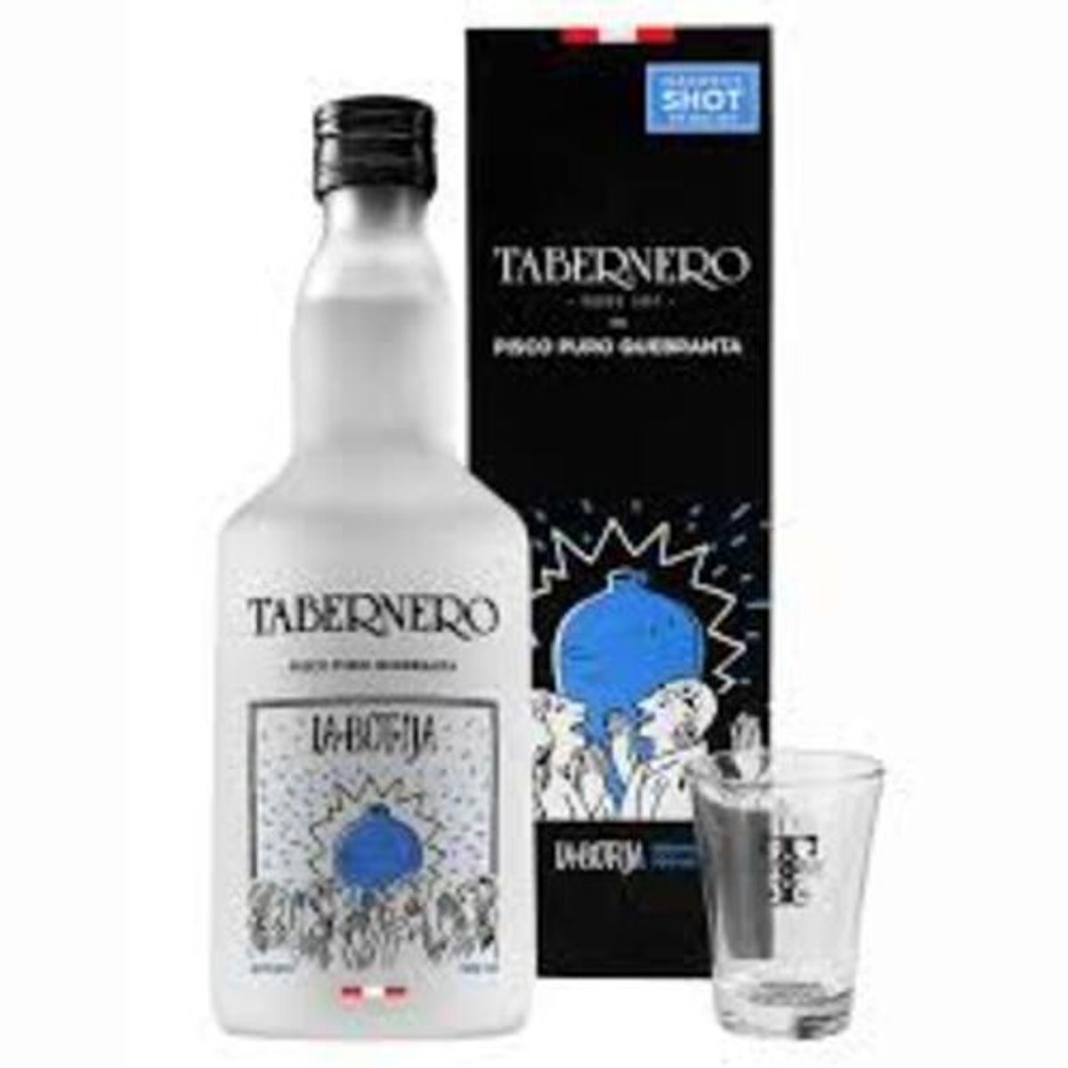 TABERNERO - Pisco Tabernero La Botija Quebranta 700ml + Shot