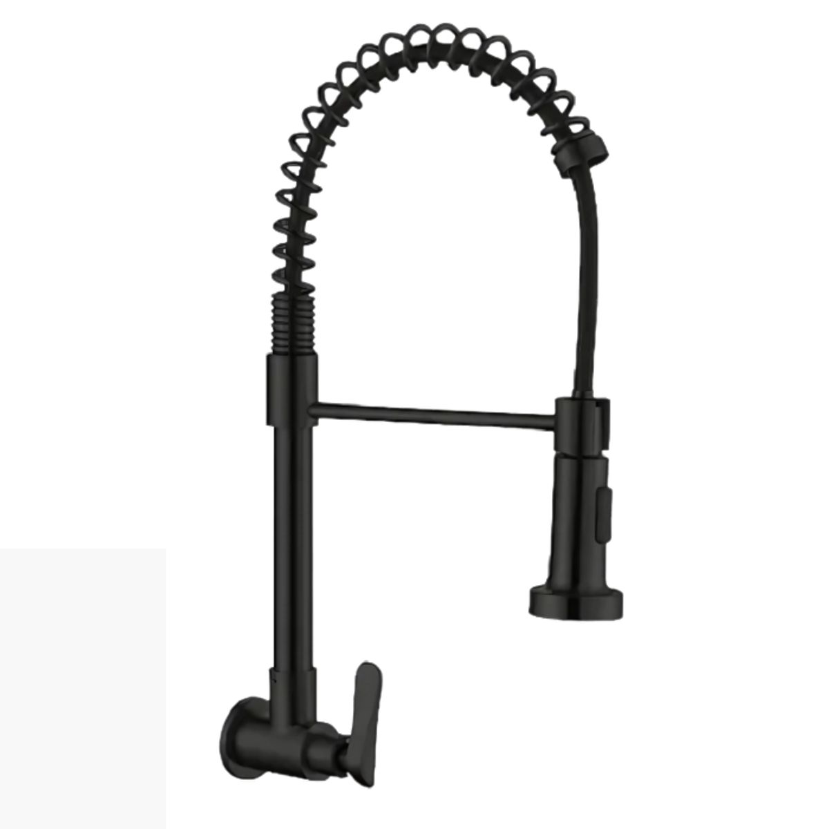 XM - GRIFERÍA DE COCINA RESORTE PARED NEGRO LC304-201401