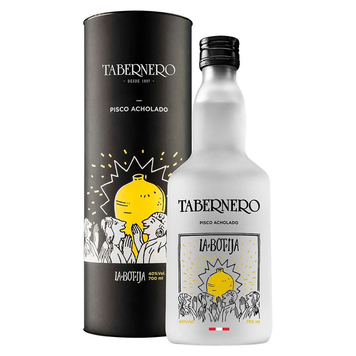 TABERNERO - Pisco Tabernero La Botija Acholado 700ml