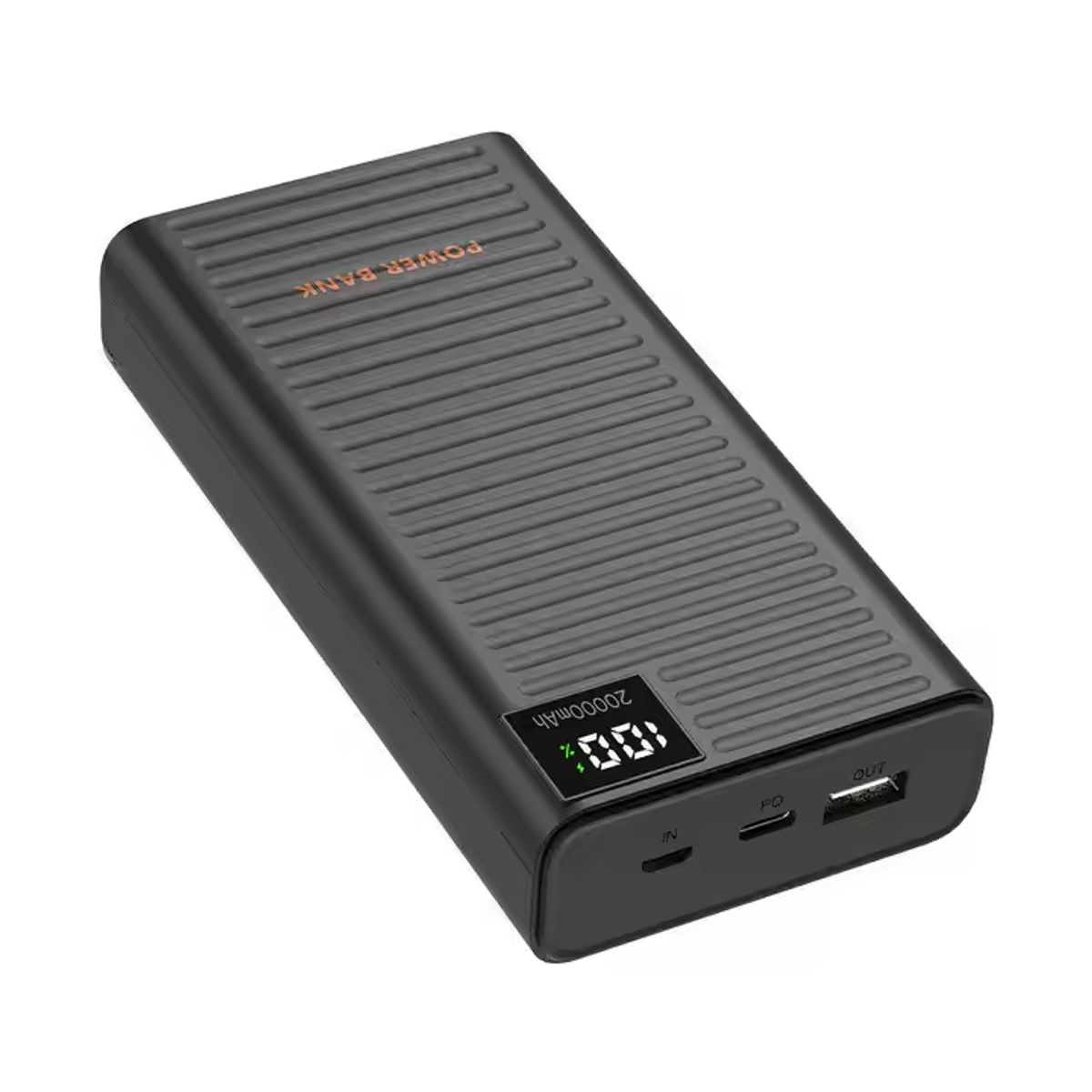 GENERICO - CARGADOR PORTATIL D20 20000MAH 3 EN 1 25W SUPER CARGA RAPIDA