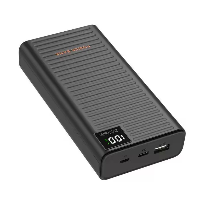 GENERICO - CARGADOR PORTATIL D20 20000MAH 3 EN 1 25W SUPER CARGA RAPIDA