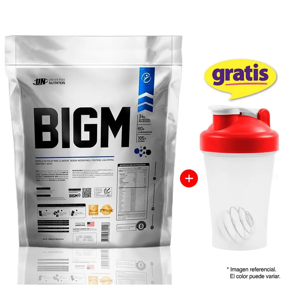 UNIVERSE NUTRITION - Proteína Universe Nutrition Bigm 3Kg Cookies and Cream
