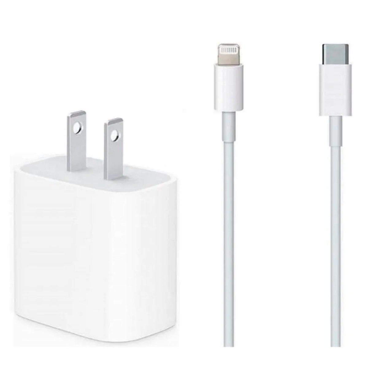 GENERICO - Cargador Generico 18W + Cable Usb-C Compatible con Iphone Xs Max