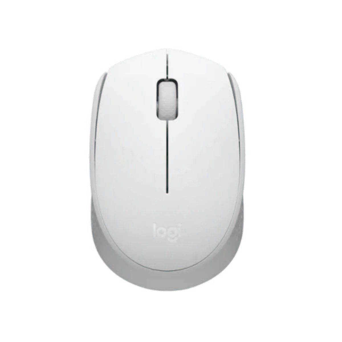 LOGITECH - Mouse Logitech M170 Blanco inalambrico
