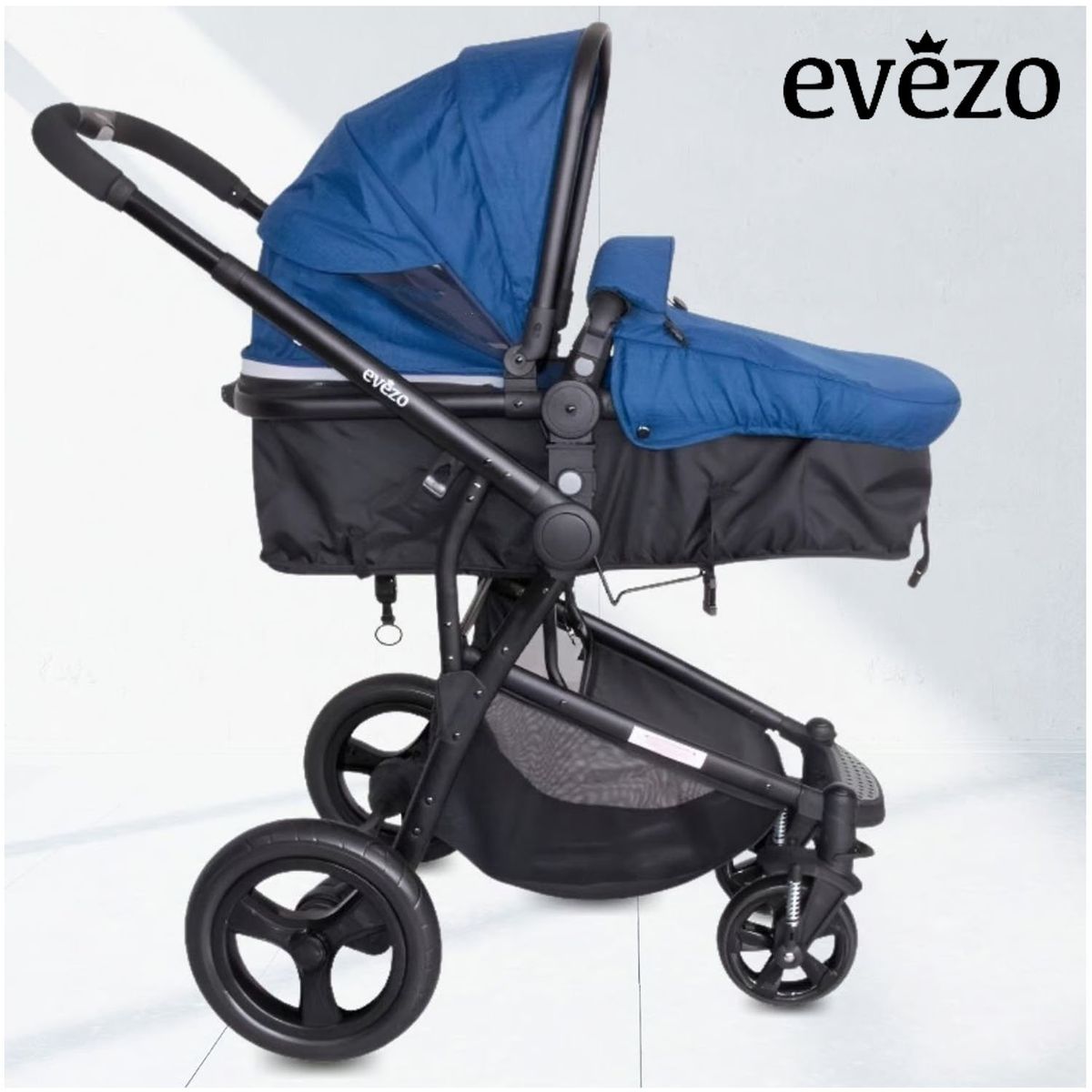 EVEZO - Coche de Paseo «STROLLER FAZIO» Edición Limitada Blue