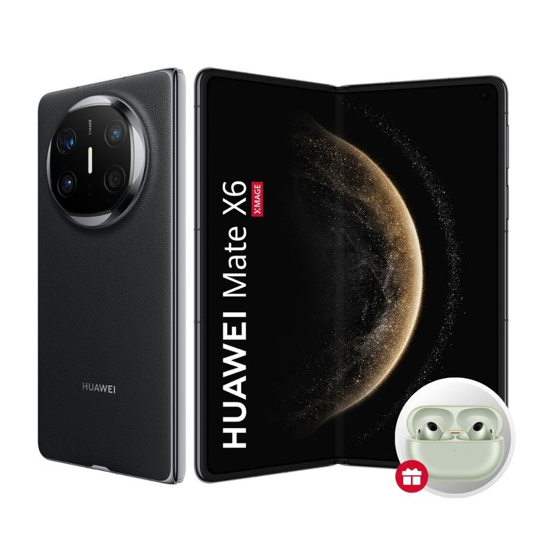 HUAWEI - HUAWEI Mate X6 12GB+512GB Negro + FreeBuds Pro 4