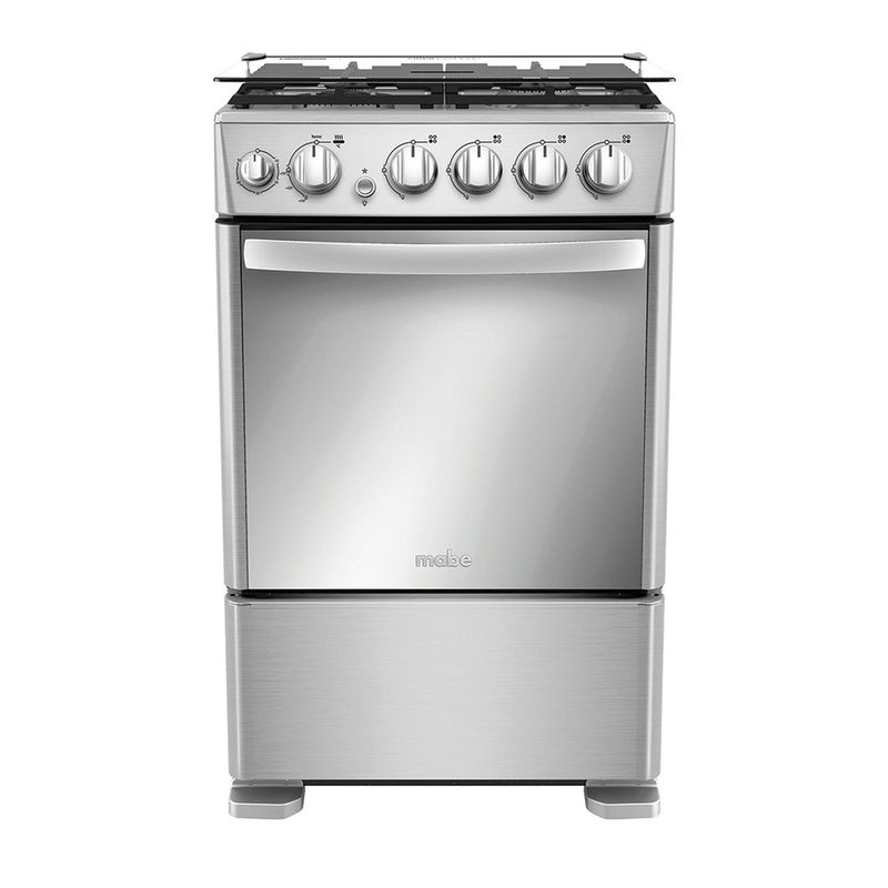 MABE - Cocina de piso 55cm Inox Mabe - CMP5545FX0