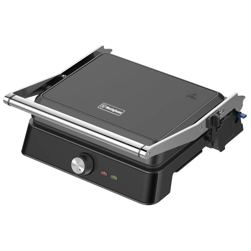 WESTINGHOUSE - Grill plancha eléctrico 2200W Retro WH negro