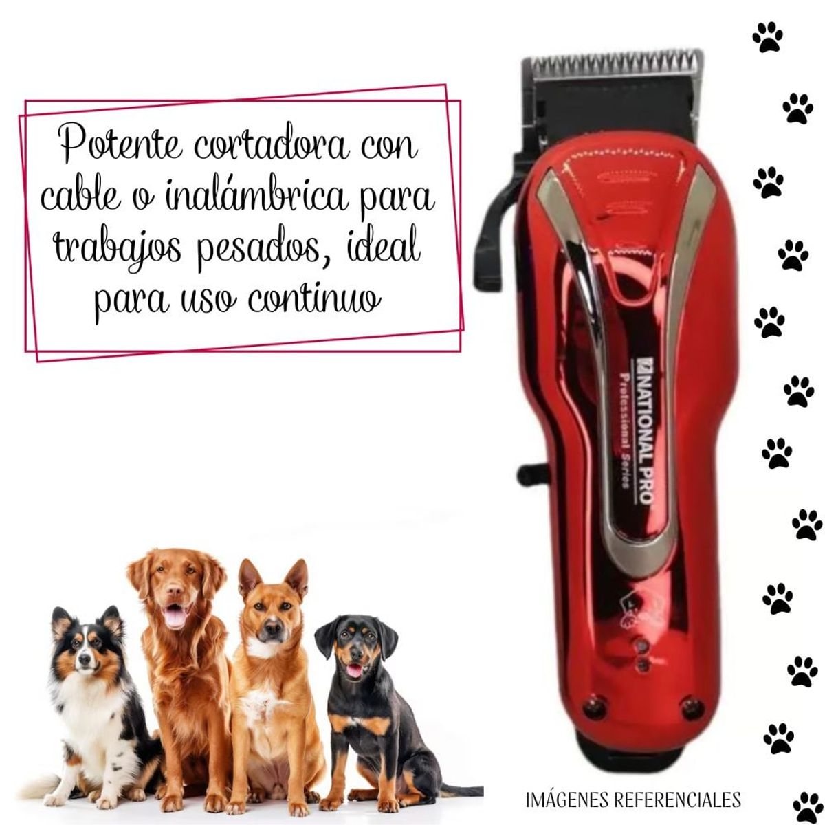 GENERICO - Máquina de Mascota NationalPro CPT-7515