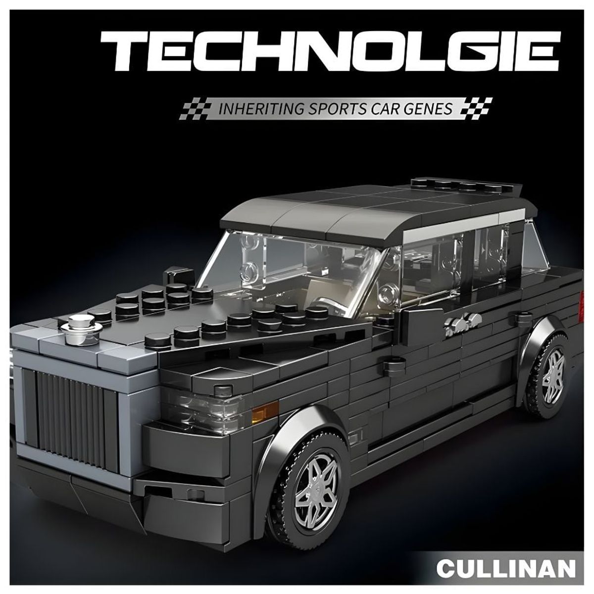 GRUPO CB - Bloques de Construccion Auto de Carrera Modelo Cullinan 480 pzs