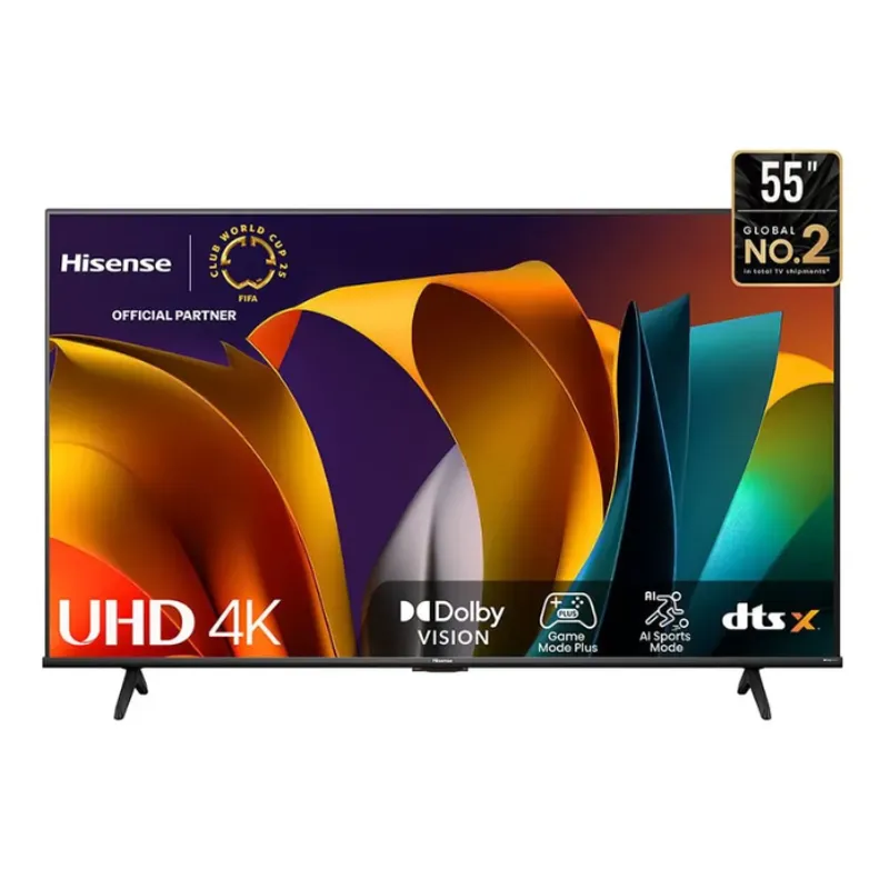 HISENSE - Televisor HISENSE 55A6N 55 UHD 4K VIDAA