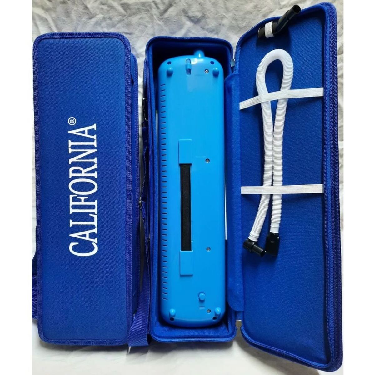 CALIFORNIA - Melódica ORIGINAL de 37 teclas "CALIFORNIA" - AZÚL