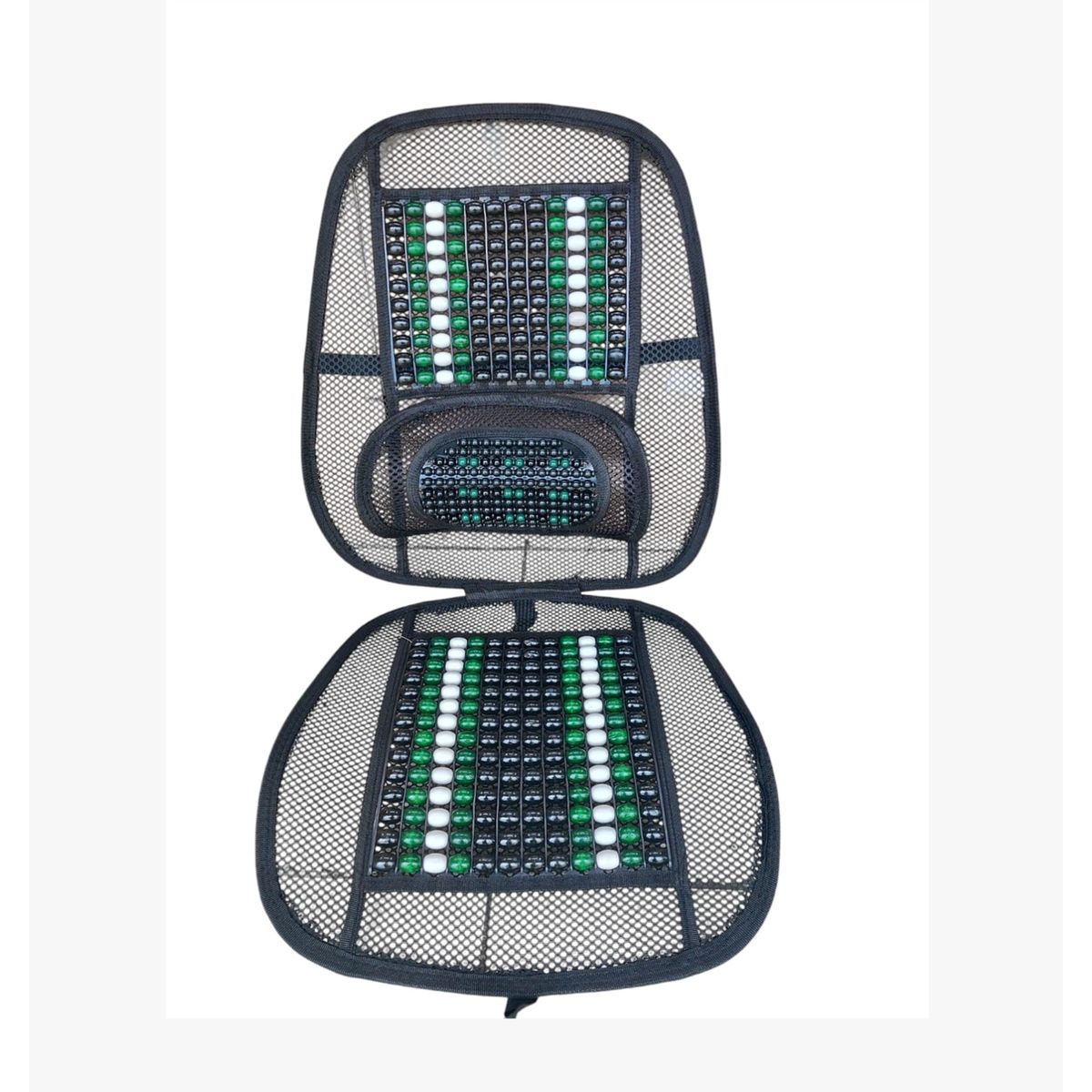 GENERICO - Respaldar Antitranspirante Lumbar Con Riñonera Verde