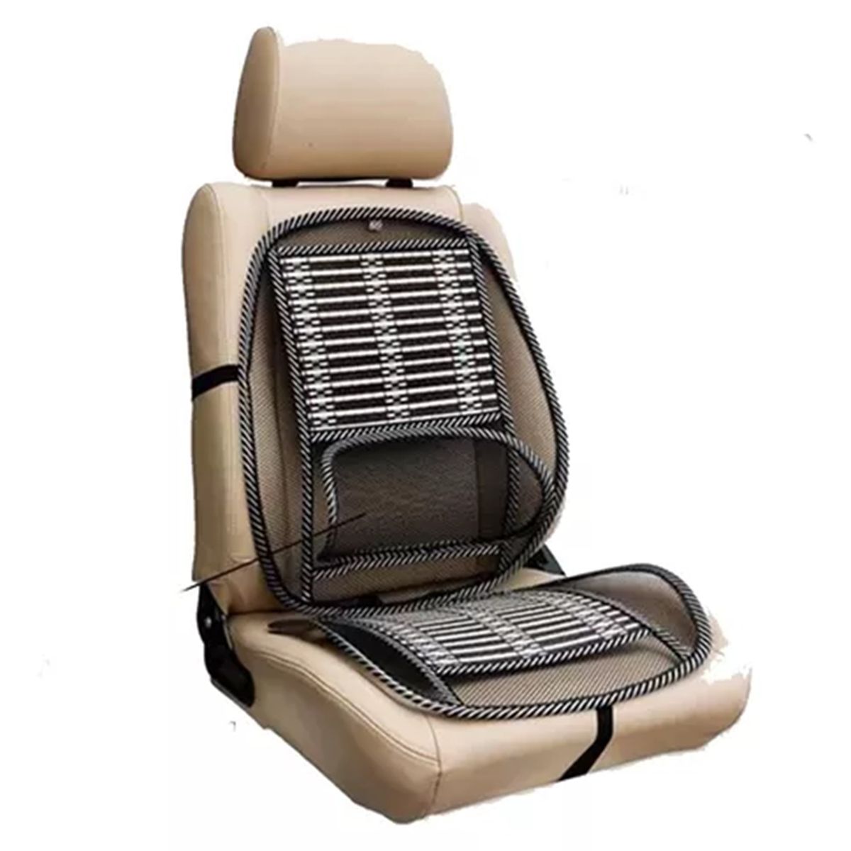 GENERICO - Respaldar Antitranspirante Lumbar Con Riñonera Verde