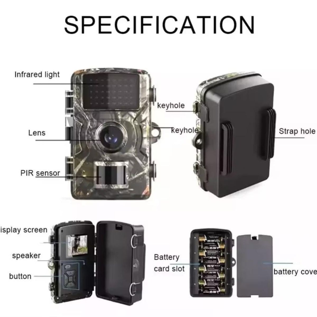 GENERICO - CAMARA DE RASTREO PARA CAZA