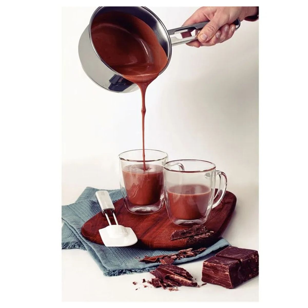 TRAMONTINA - Juego 2 Tazas Vidrio Tramontina Para Te Y Cappuccino 0.27 Lt