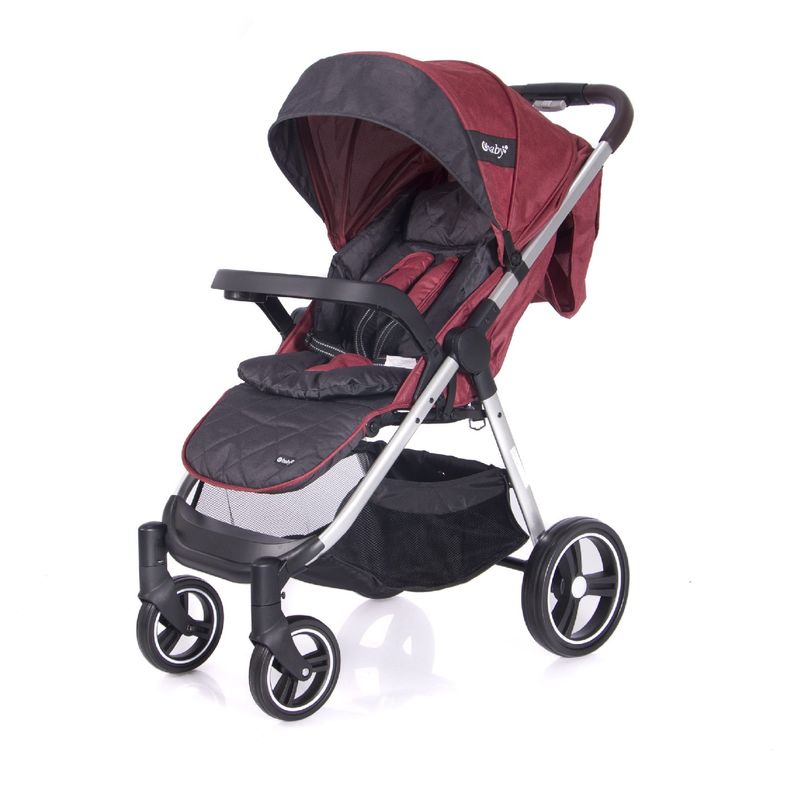 EBABY - Coche de paseo Atton Deluxe Ebaby   EB134 Rojo