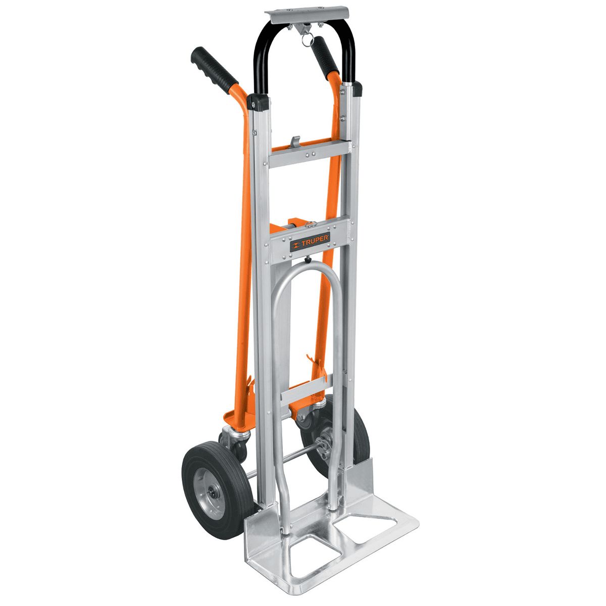 TRUPER - Carreta de carga convertible de aluminio soporta 350Kg Truper