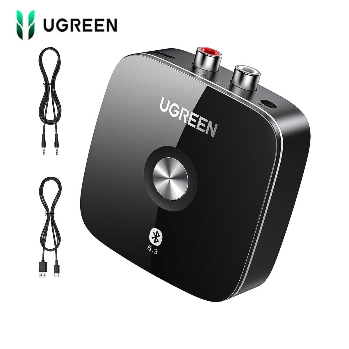 UGREEN - Recepto Bluetooth RCA 5.3 Batería 8Hrs UGREEN