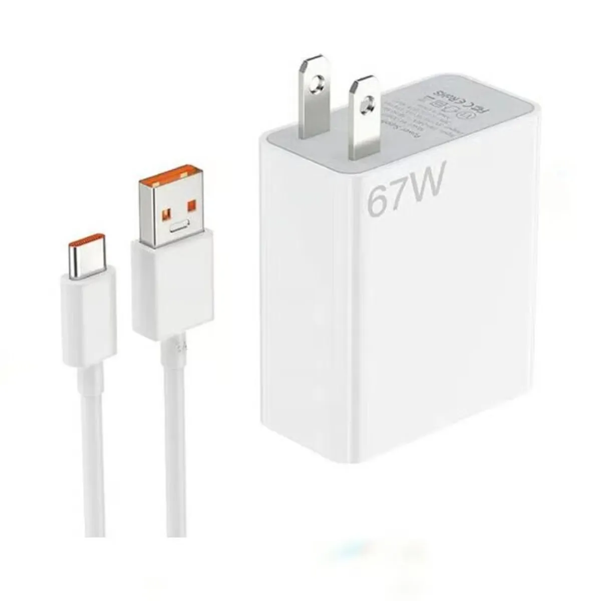 XIAOMI - Xiaomi Cargador 67W Original Note 14/ Note 14 Pro - BLANCO