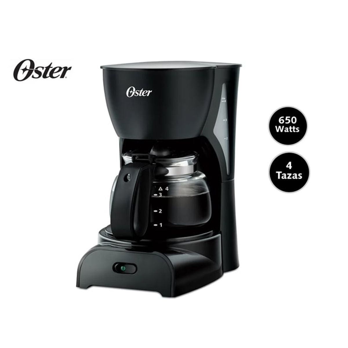 OSTER - Cafetera Oster de 4 tazas BVSTDCDR5B