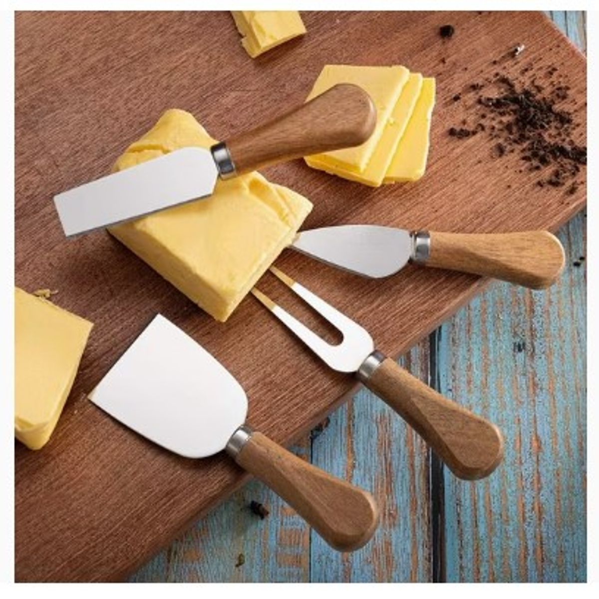 GENERICO - set cuchillo queso tendencia