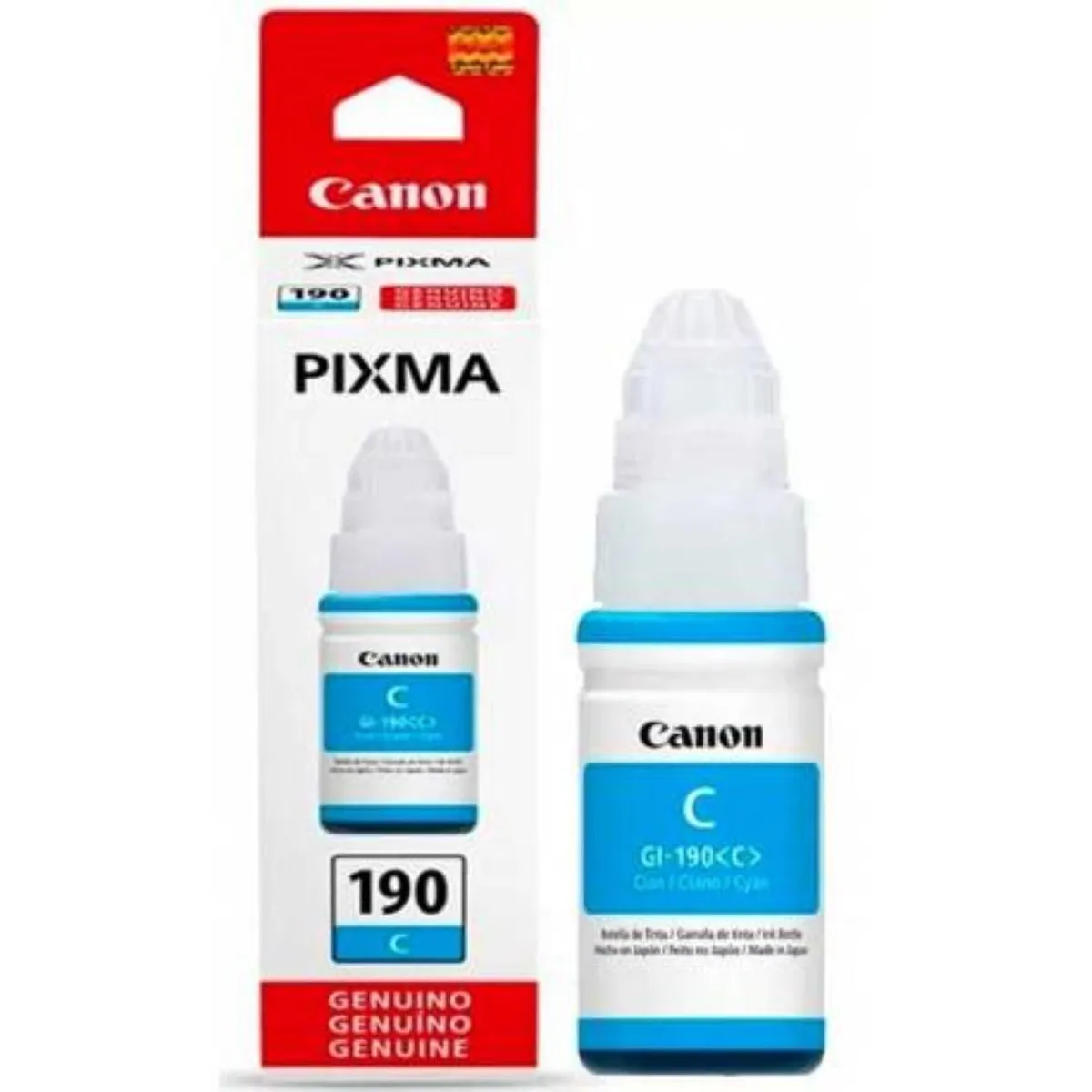 CANON - TINTA CANON GI 190 C CIAN