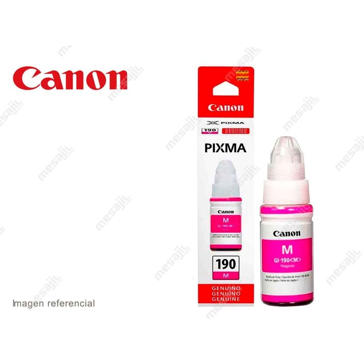 CANON - TINTA CANON GI 190 M MAGENTA