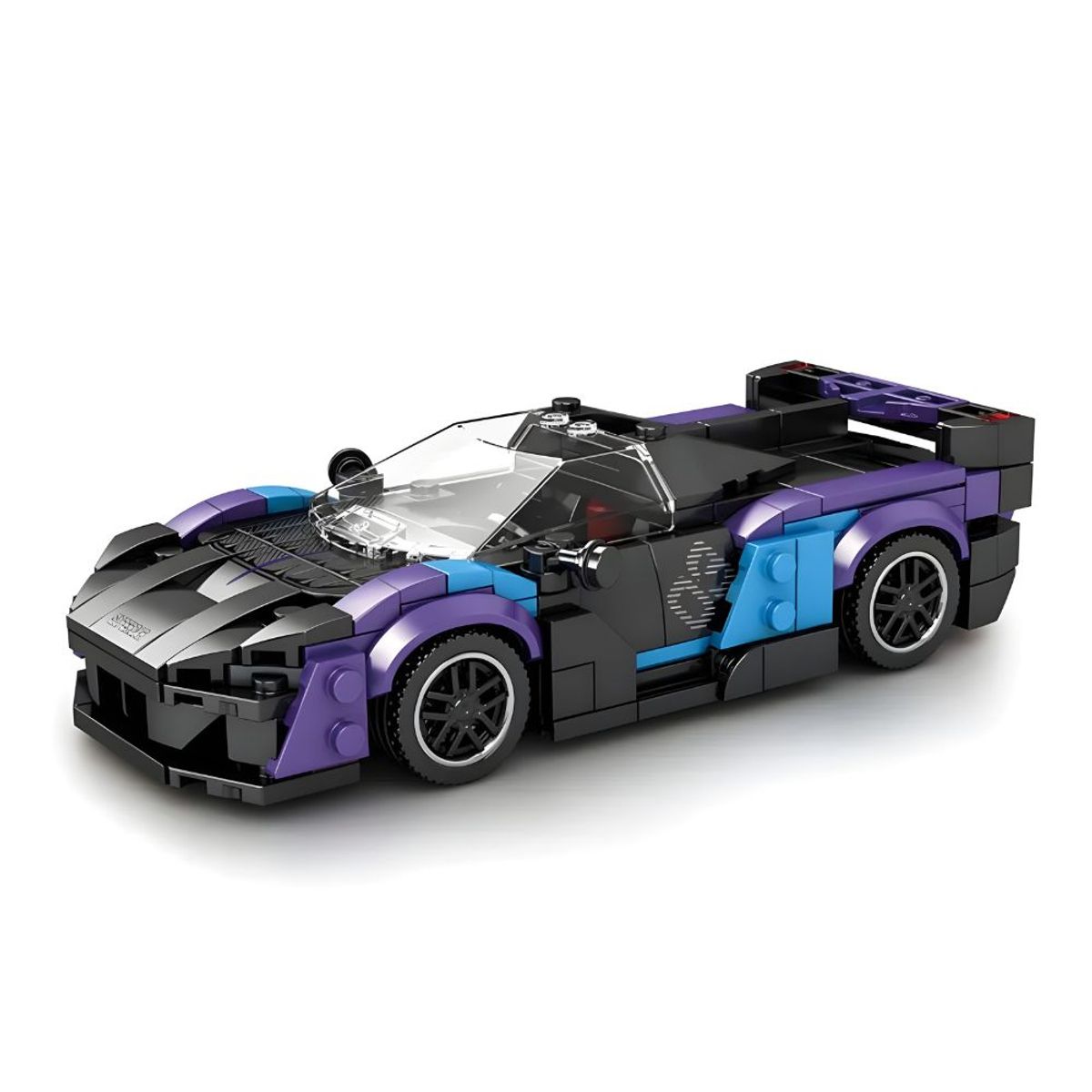 GRUPO CB - Bloques de Construcción Auto de Carrera Modelo Sabre 390 pzs