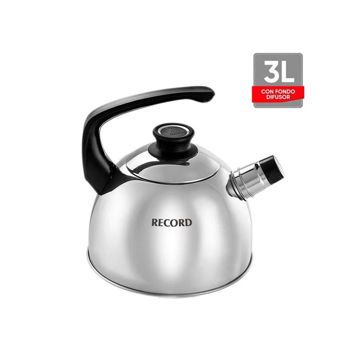 RECORD - Tetera Inoxset cFD Per-Pito 3Lts RECORD