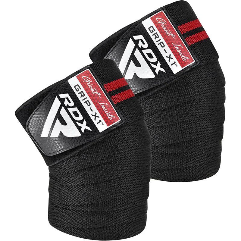 RDX - Rodilleras de Potencia para Levantamiento  KR11 Rojo