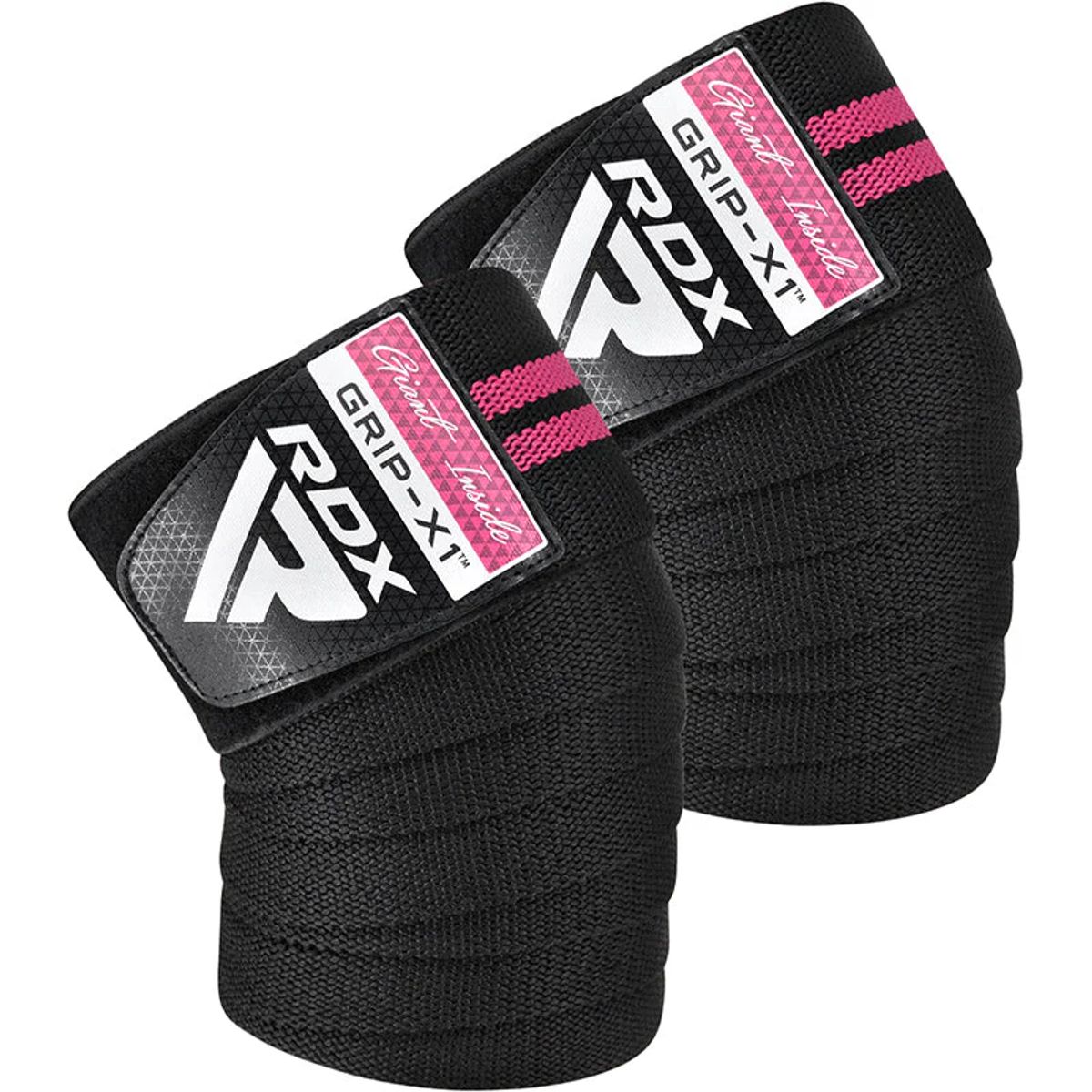 RDX - Rodilleras de Potencia para Levantamiento de pesas KR11 Rosado