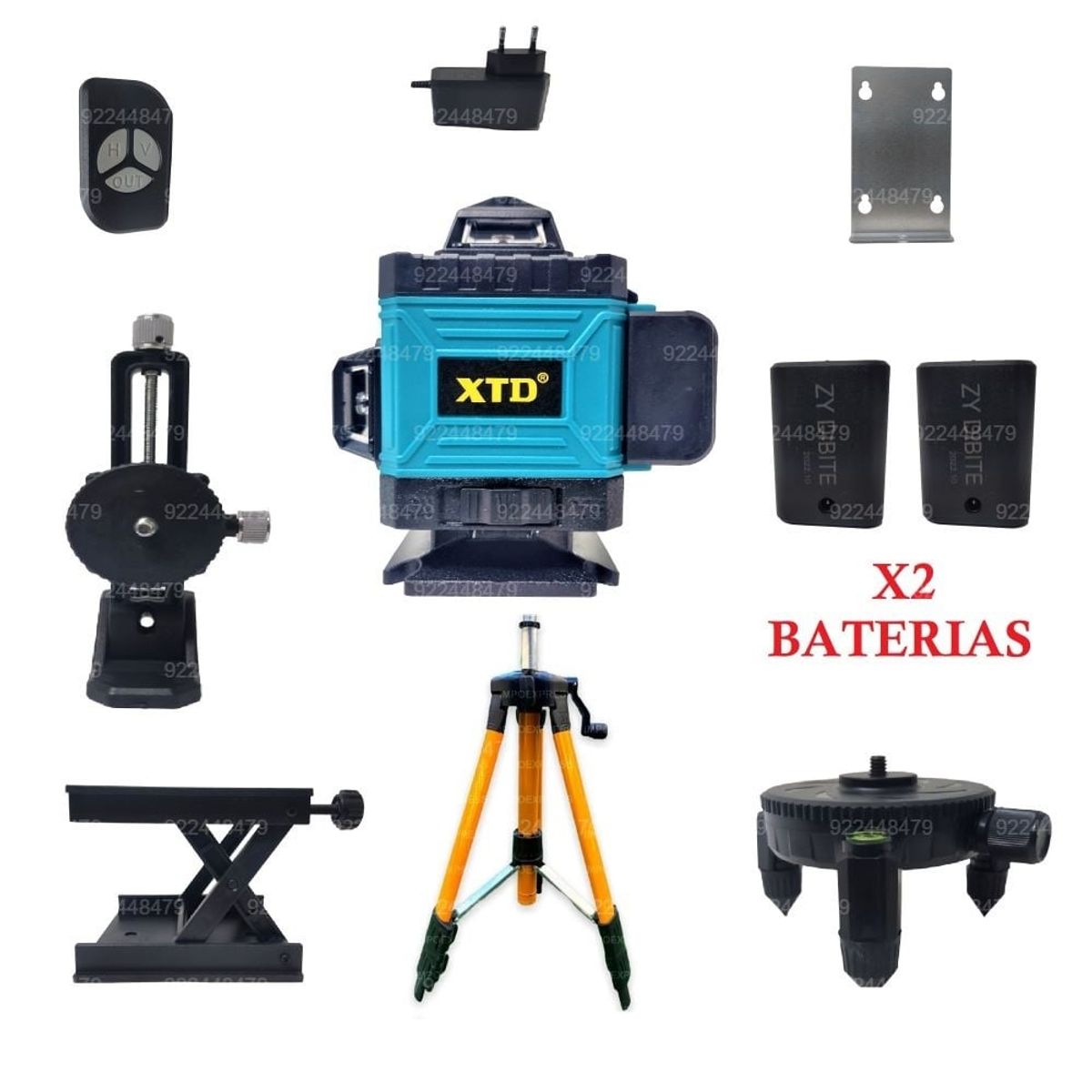 XTD - Nivel Laser Autonivelante 16 Líneas 360 Grados XTD.